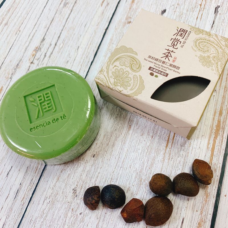 潤覺茶 綠豆薏仁潔顏皂 100gX3入組, , hi-res image number null